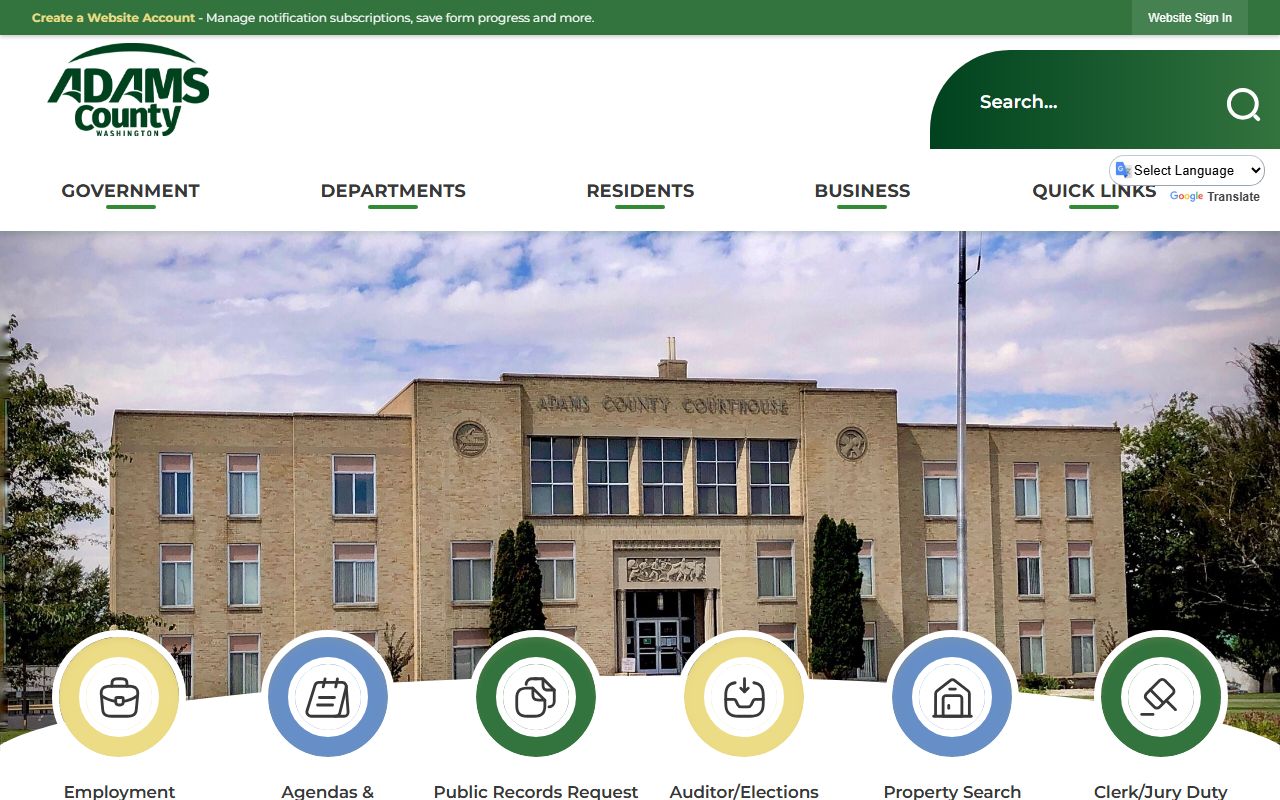 Adams County Birth Records - Adams County government website