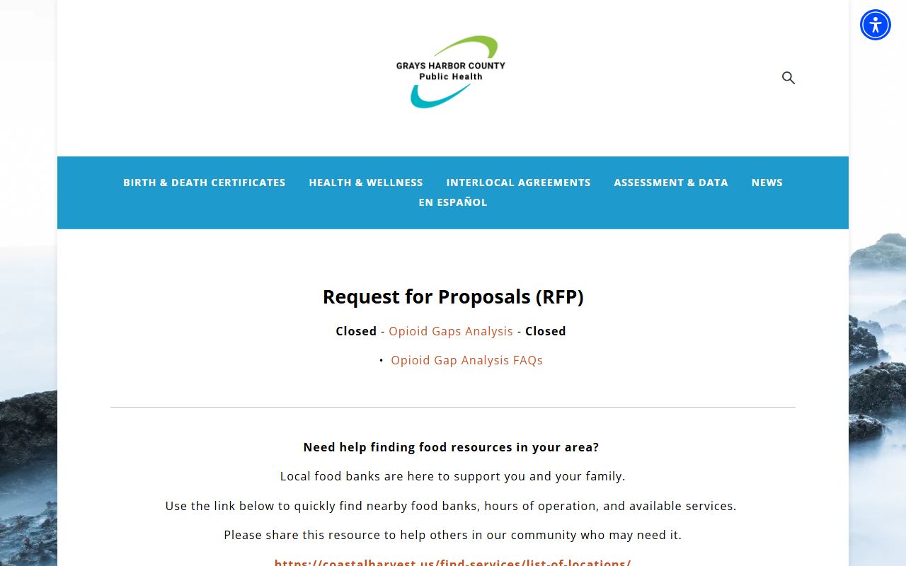 Grays Harbor County Birth Records - County Public Health