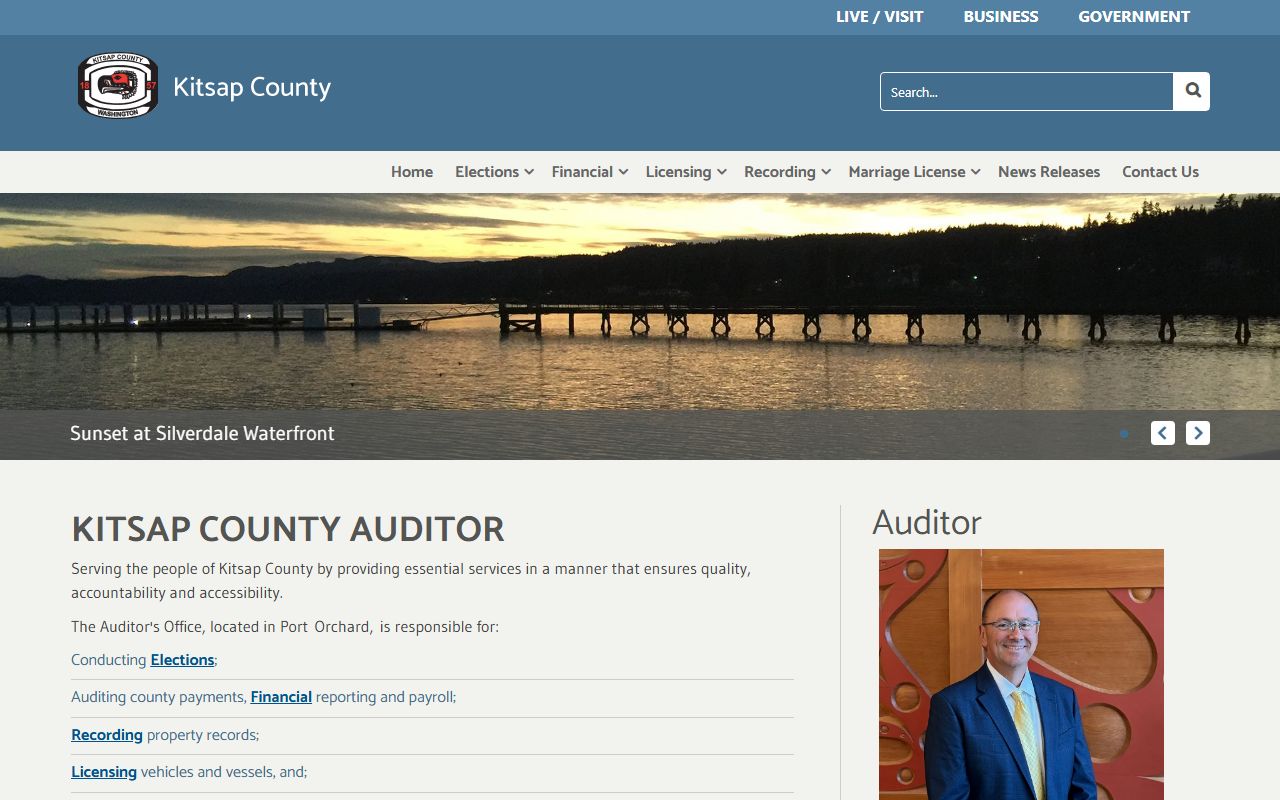 Kitsap County Birth Records - County Auditor
